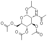 CAS # 40592-88-9, 1-Methylethyl 2-(acetylamino)-2-deoxy-alpha-D-glucopyranoside 3,4,6-triacetate
