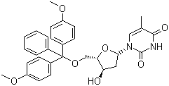 structure of CAS# 40615-39-2, 保护胸苷
