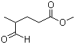 CAS # 40630-06-6, Methyl 4-formylvalerate, 4-Methyl-5-oxopentanoic acid methyl ester, Methyl 4-formylpentanoate