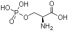 structure of CAS# 407-41-0, O-Phospho-L-serine