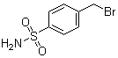 structure of CAS# 40724-47-8, 4-(Bromomethyl)benzenesulfonamide