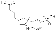 CAS # 407627-51-4, 2,3-Dimethyl-5-sulfo-3H-indole-3-hexanoic acid