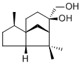 structure of CAS# 40768-81-8, 1,7-Diepi-8,15-cedranediol