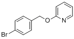 2-((4-Bromobenzyl)oxy)pyridine molecular structure (CAS 40775-71-1)
