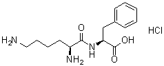 CAS # 4078-58-4, L-Lysyl-L-phenylalanine hydrochloride (1:1)