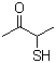 structure of CAS# 40789-98-8, 3-Mercapto-2-butanone
