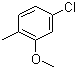 structure of CAS# 40794-04-5, 5-Chloro-2-methylanisole
