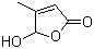 CAS # 40834-42-2, 5-Hydroxy-4-methyl-2(5H)-furanone