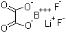structure of CAS# 409071-16-5, Lithium difluoro(oxalato)borate