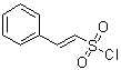 CAS # 4091-26-3, Styrylsulfonyl chloride, 2-Phenylethenylsulfonyl chloride, 2-Phenylethylenesulfonyl chloride, 2-Phenylvinylsulfonyl chloride, Styrylsulfonyl chloride, beta-Styrenesulfonyl chloride, beta-Styrylsulfonyl chloride