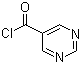 5-Pyrimidinecarbonyl chloride molecular structure (CAS 40929-48-4)
