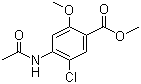 CAS # 4093-31-6, Methyl 4-acetamido-5-chloro-2-methoxybenzoate, Methyl 4-acetamido-5-chloro-o-anisate