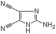 CAS # 40953-34-2, 4,5-Dicyano-2-aminoimidazole, 2-Amino-4,5-dicyano-1H-imidazole, 2-Amino-1H-imidazole-4,5-dicarbonitrile
