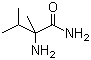 2-Amino-2,3-dimethylbutyramide molecular structure (CAS 40963-14-2)