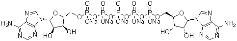 CAS # 4097-04-5, Adenosine 5'-(hexahydrogen pentaphosphate) P''''&rarr;5'-ester with adenosine pentasodium salt