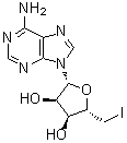 structure of CAS# 4099-81-4, 5'-Iodo-5'-deoxyadenosine