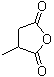 2-甲基琥珀酸酐分子结构 (CAS 4100-80-5)