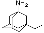 structure of CAS# 41100-45-2, 1-氨基-3-乙基金刚烷