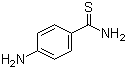 structure of CAS# 4114-67-4, 4-Aminothiobenzamide