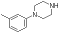 structure of CAS# 41186-03-2, 1-(3-Methylphenyl)piperazine