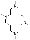N,N',N'',N'''-Tetramethyl-1,4,8,11-tetraazacyclotetradecane molecular structure (CAS 41203-22-9)