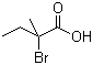 structure of CAS# 41242-50-6, 2-溴-2-甲基丁酸