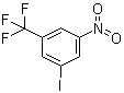 1-Iodo-3-nitro-5-(trifluoromethyl)benzene molecular structure (CAS 41253-01-4)