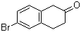 structure of CAS# 4133-35-1, 6-溴-3,4-二氢-1H-2-萘酮