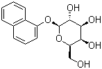 CAS # 41335-32-4, 1-Naphthyl beta-D-galactopyranoside, alpha-Naphthyl beta-D-galactopyranoside, alpha-Naphthyl beta-D-galactoside