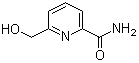 CAS # 41337-83-1, 6-(Hydroxymethyl)-2-pyridinecarboxamide