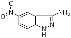 structure of CAS# 41339-17-7, 3-氨基-5-硝基吲唑