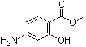 CAS 登录号：4136-97-4, 4-氨基水杨酸甲酯