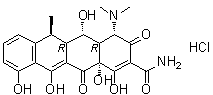 CAS 登录号：41411-66-9, 6-表多西环素盐酸盐