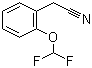 structure of CAS# 41429-22-5, 2-(Difluoromethoxy)phenylacetonitrile