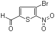 structure of CAS# 41498-07-1, 4-溴-5-硝基噻吩-2-甲醛
