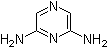 CAS # 41536-80-5, 2,6-Pyrazinediamine, 2,6-Diaminopyrazine