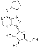 N6-Cyclopentyladenosine molecular structure (CAS 41552-82-3)