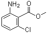 structure of CAS# 41632-04-6, Methyl 2-amino-6-chlorobenzoate