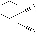 CAS # 4172-99-0, 1-Cyanocyclohexaneacetonitrile, 1-Cyanomethyl-1-cyclohexanenitrile
