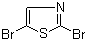 structure of CAS# 4175-78-4, 2,5-Dibromo-1,3-thiazole