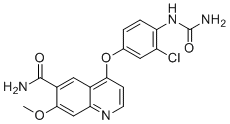 structure of CAS# 417719-51-8, Descyclopropyl Lenvatinib