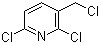 structure of CAS# 41789-37-1, 2,6-二氯-3-(氯甲基)吡啶