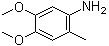 CAS # 41864-45-3, 4,5-Dimethoxy-2-methylaniline, 2-Methyl-4,5-dimethoxyaniline, NSC 105305