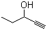 structure of CAS# 4187-86-4, 1-戊炔-3-醇