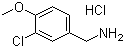 CAS # 41965-95-1, 3-Chloro-4-methoxybenzylamine hydrochloride