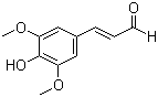 CAS # 4206-58-0 (20649-43-8), Sinapaldehyde, (E)-3,5-Dimethoxy-4-hydroxyphenylpropenaldehyde, Sinapic aldehyde, Sinapyl aldehyde, trans-Sinapaldehyde