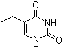 structure of CAS# 4212-49-1, 5-Ethyluracil