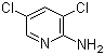 CAS # 4214-74-8, 2-Amino-3,5-dichloropyridine, 3,5-Dichloro-2-pyridinamine