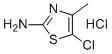 CAS # 42212-83-9, 2-Amino-5-chloro-4-methyl-1,3-thiazole hydrochloride, 5-Chloro-4-methyl-1,3-thiazol-2-amine hydrochloride