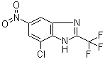 CAS 登录号：4228-91-5, 7-氯-5-硝基-2-(三氟甲基)-1H-苯并咪唑